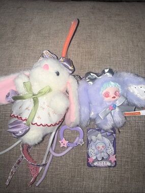 Blind box confirmed manchao Bunny Keychain Bag Charm